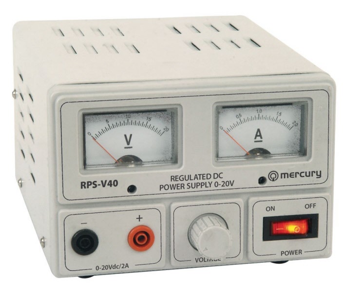 0 20v 2a Bench Power Supply Analogue Displays 461 540